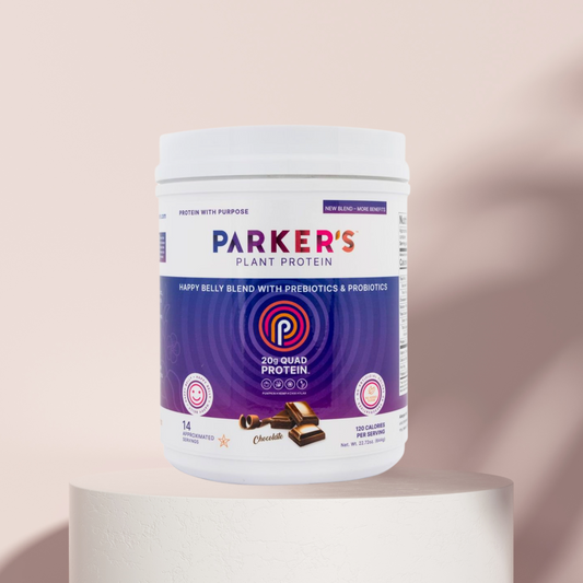 Happy Belly Blend - 20g Quad Protein - Chocolate